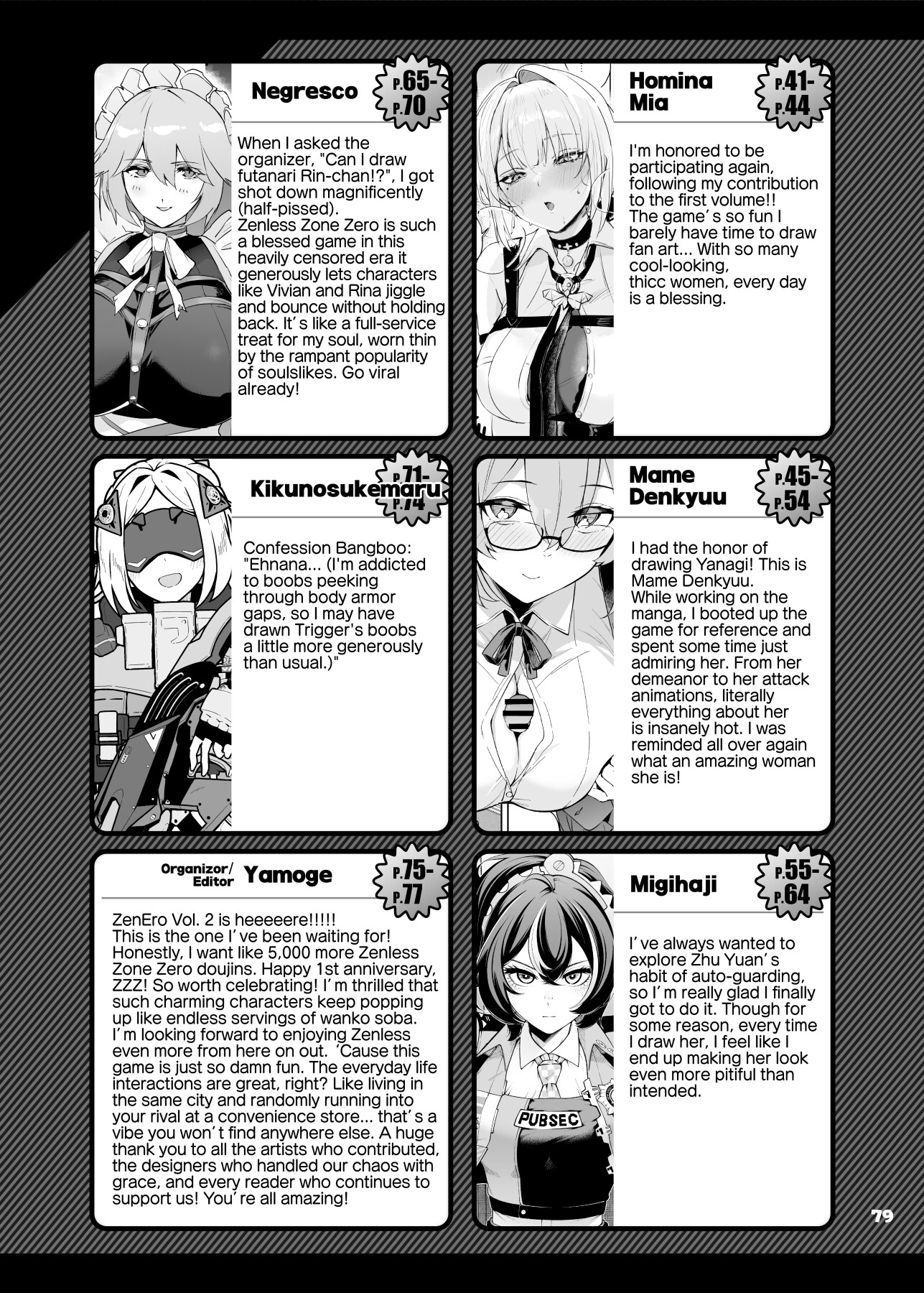 Hentai Manga Comic-Zenless Zone Zero Lovey-Dovey Erotic Anthology "ZenEro" Vol.2-Read-80